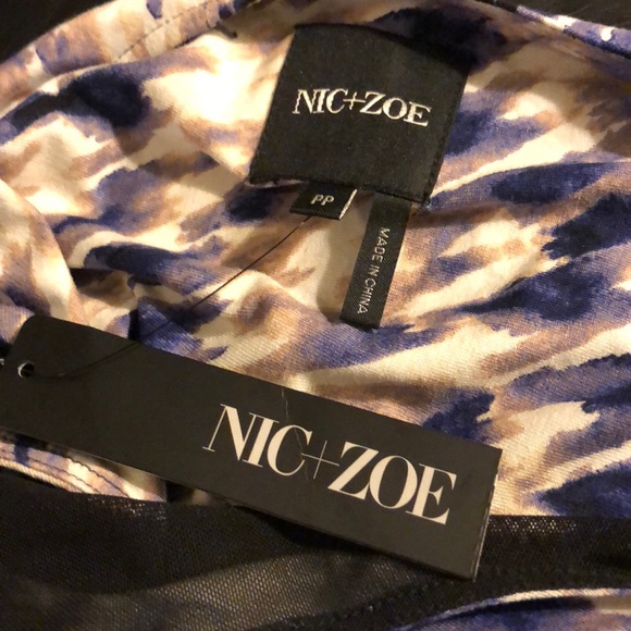 NIC+ZOE stretch knit knot dress. NWT - Picture 5 of 7